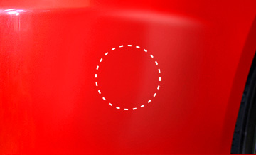 離れて見たら目立たない