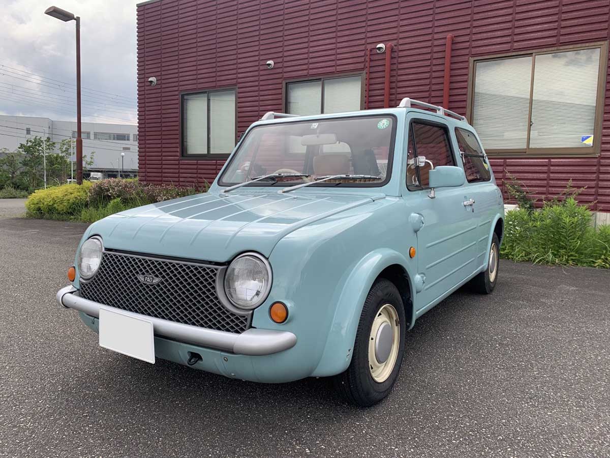 Nissan Pao 登場 Nissan Pao 旧車補修プロジェクト レトロカー再生への道 99工房