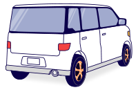 アルミホイールのキズ