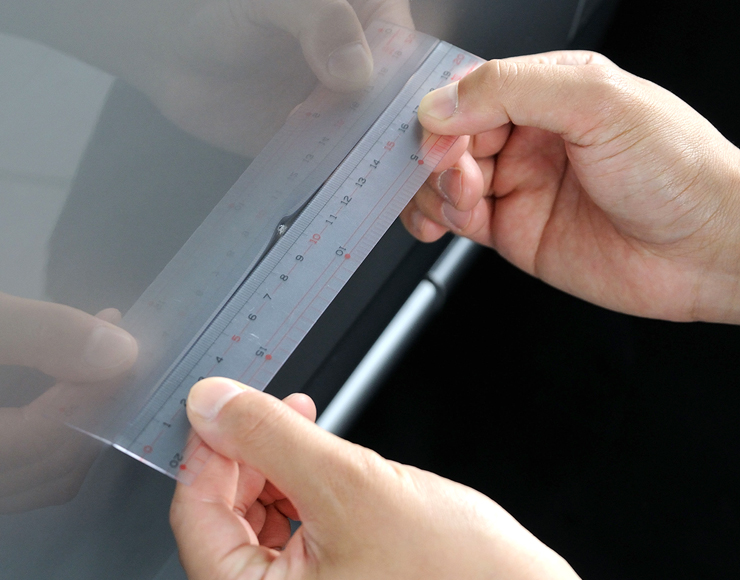 補修範囲の確認