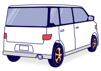 アルミホイールのキズ