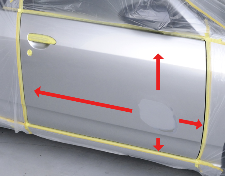 ボディのマスキング方法｜車の傷のDIY補修・塗装なら補修ナビ