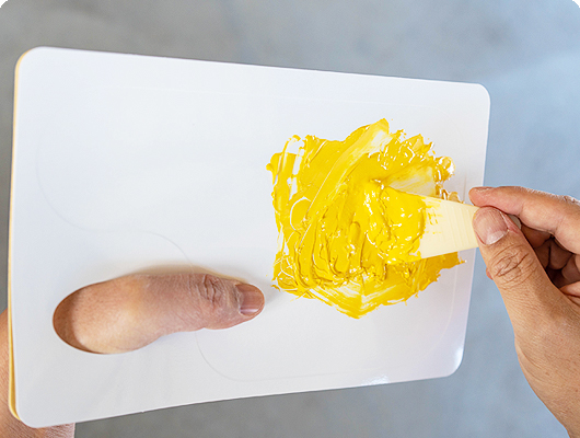 パテの混合方法