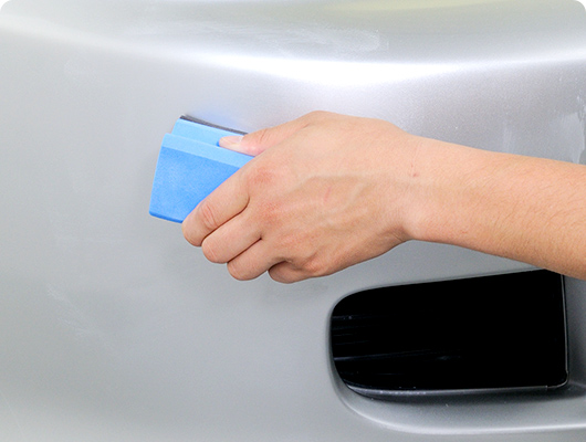 磨き仕上げの方法(バンパー)